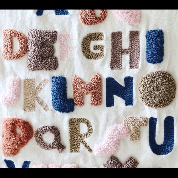 Alphabet needle cotton banner - Picture 3 of 3